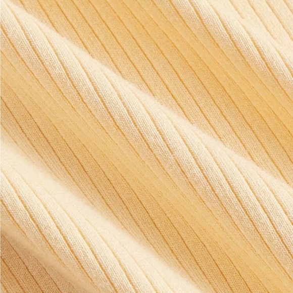 Yellow Split Thigh Cami Midi Dress - Picture 4 of 8